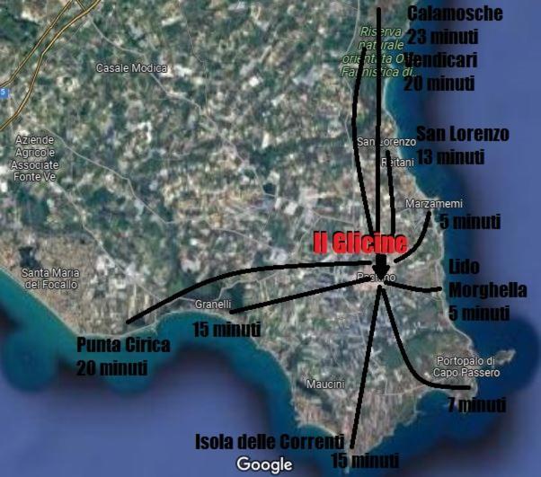 Casa Vacanze Il Glicine 1 Appartement Pachino Buitenkant foto
